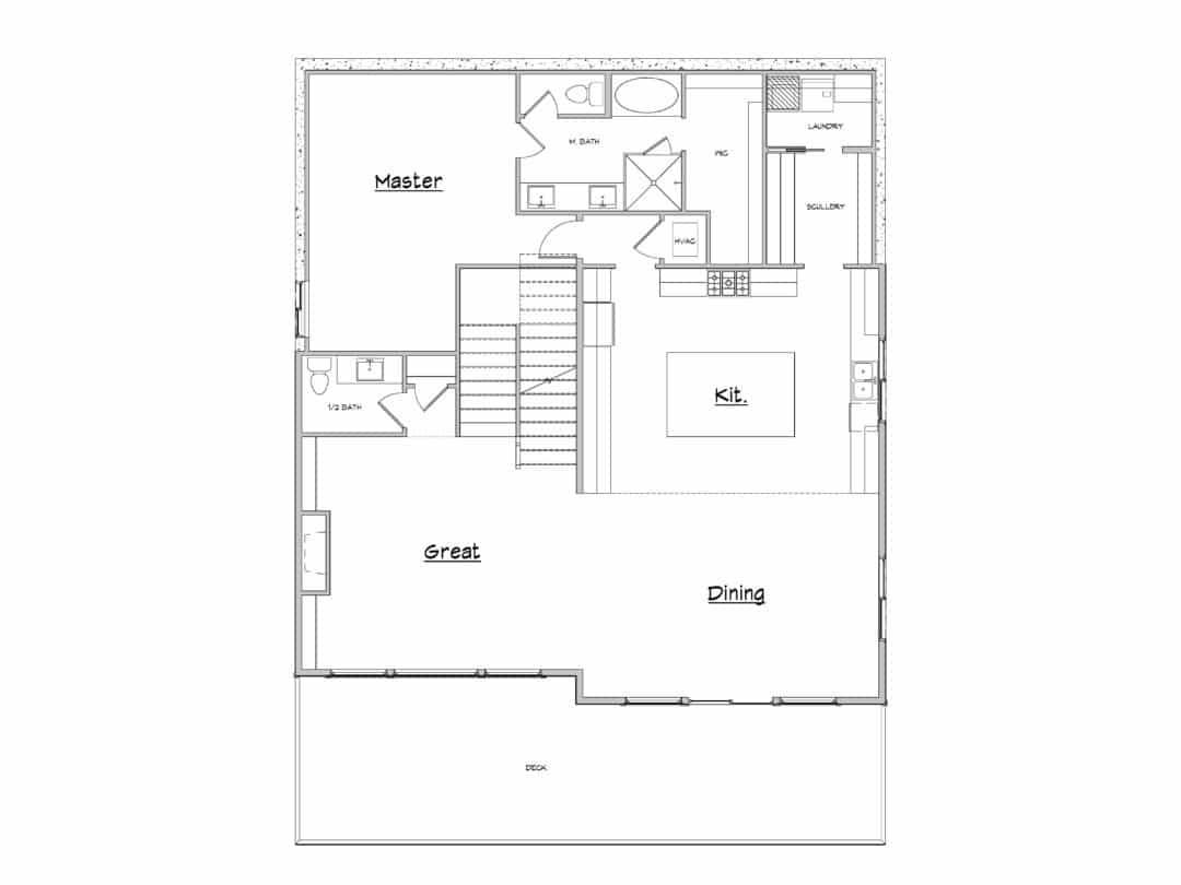Hidden Lake House Plan