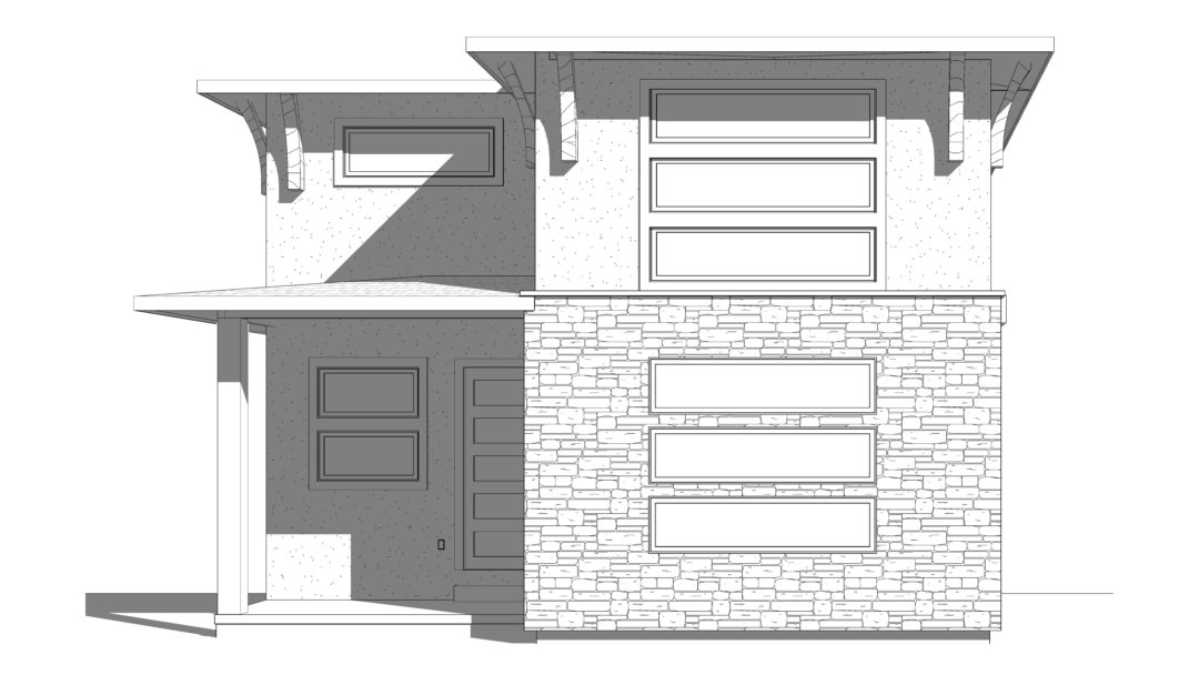 Pepper House Plan Rendering