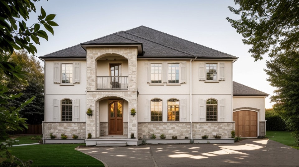 Morocco House Plan Rendering