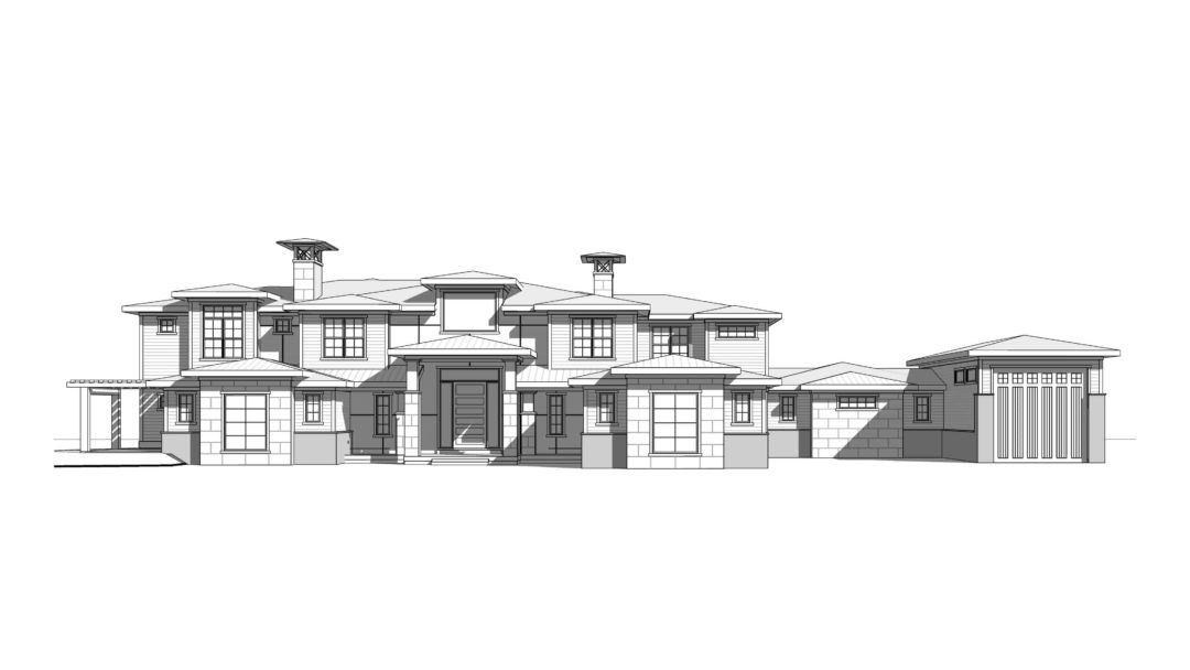 North Canyon Rendering House Plan