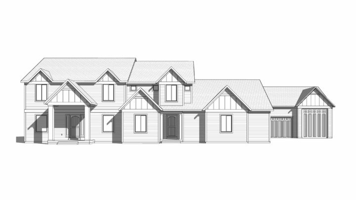 Silver Hollow Rendering House Plan
