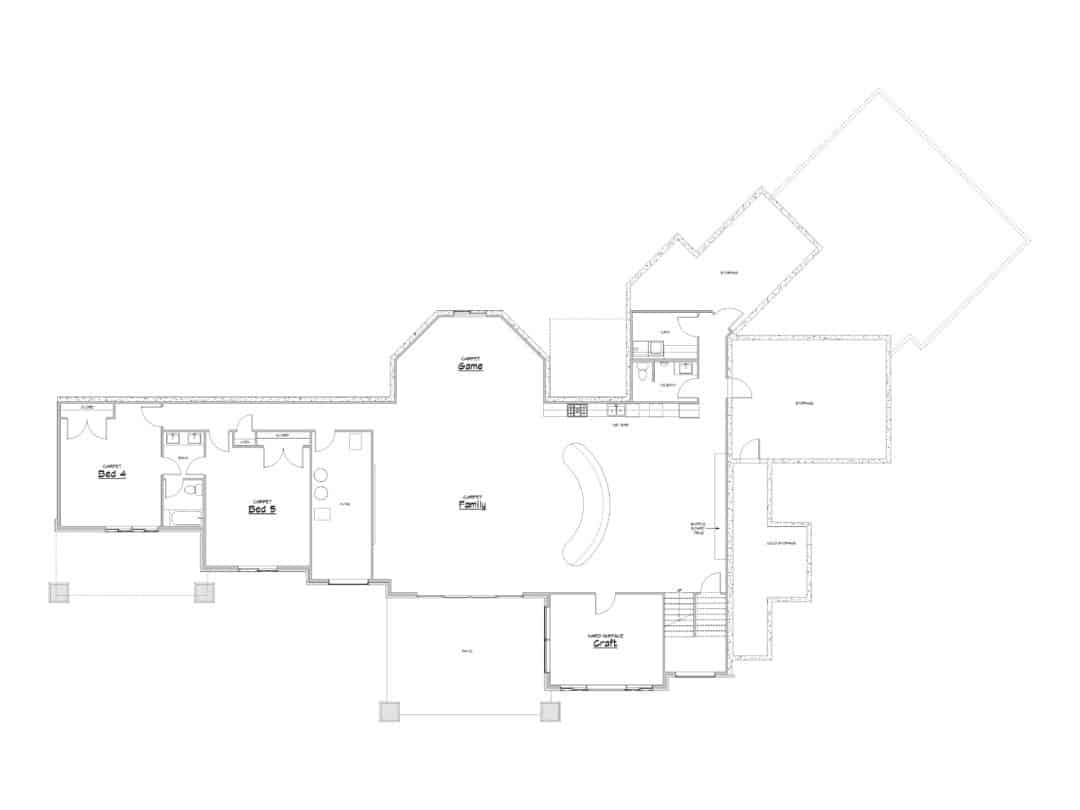 Byron Lower Level House Plan