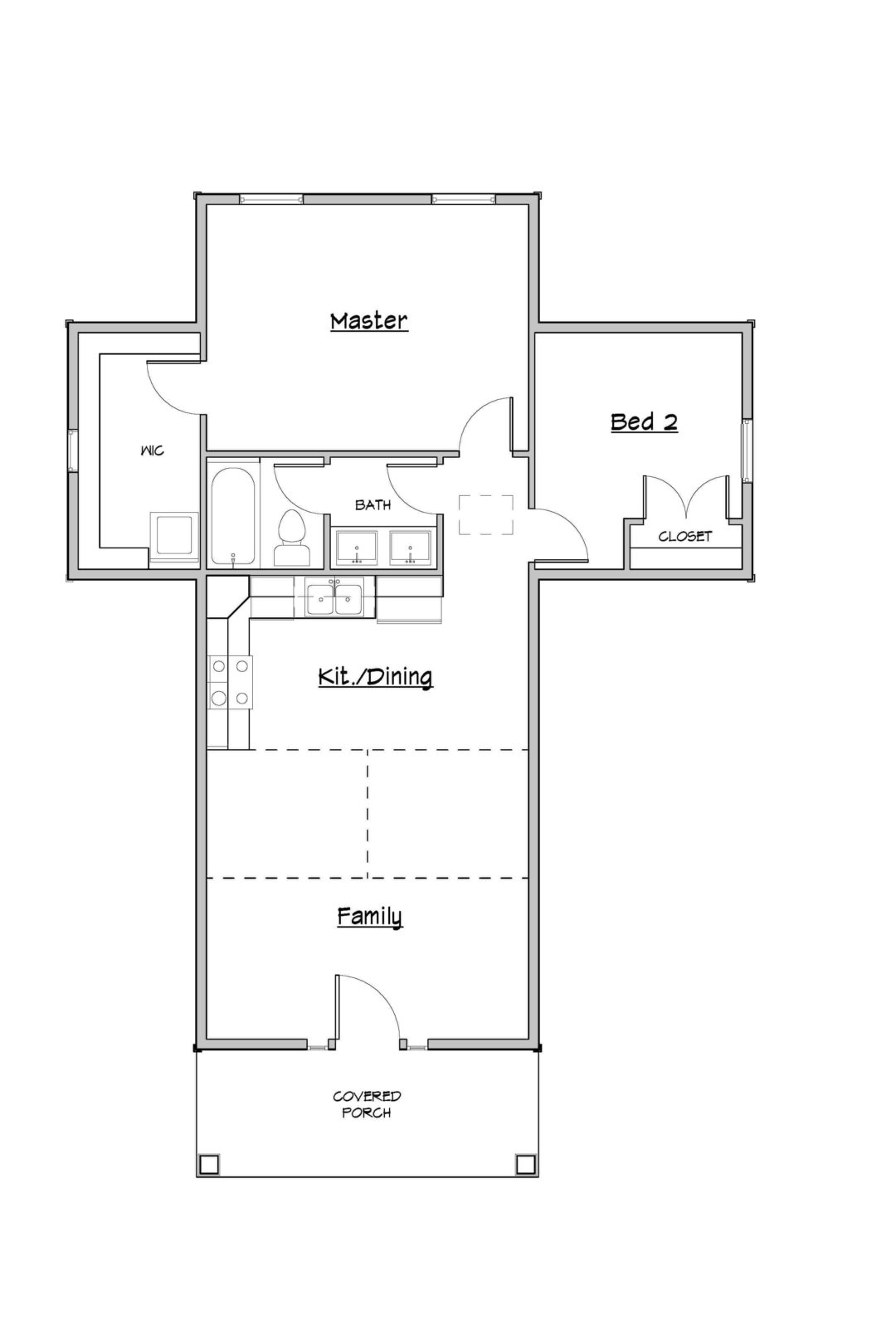 Amethyst Main Level House Plan