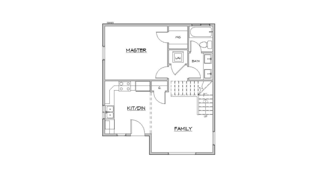 Sapphire Main Level House Plan